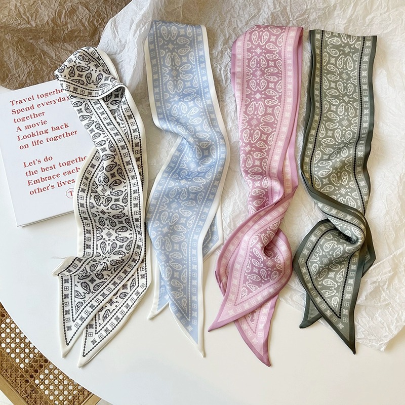 Head Wrap Turban - Set Series Silk Satin Scarf Women