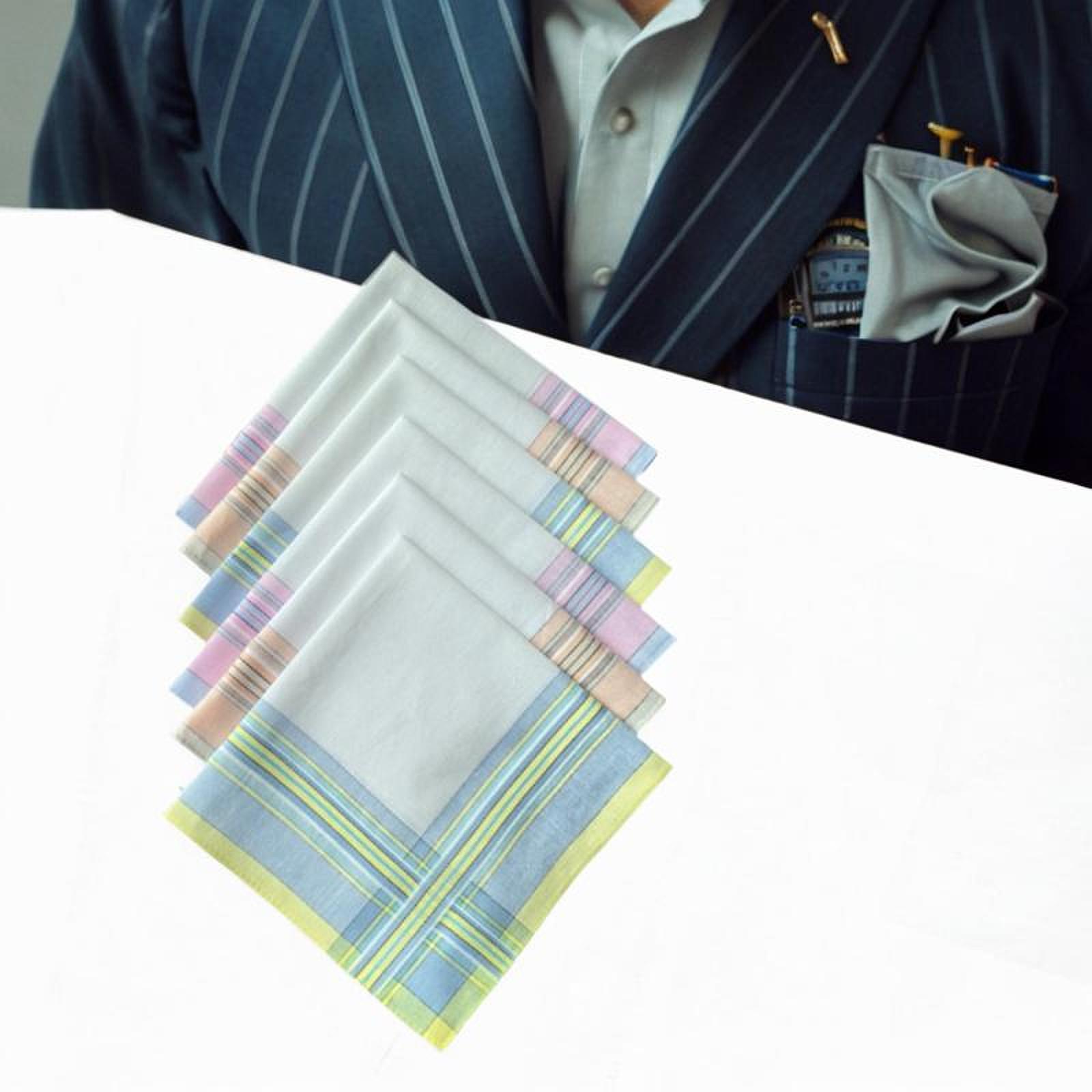 6Pcs Cotton Men's Handkerchief - Handkerchief Cotton Men recension och pris