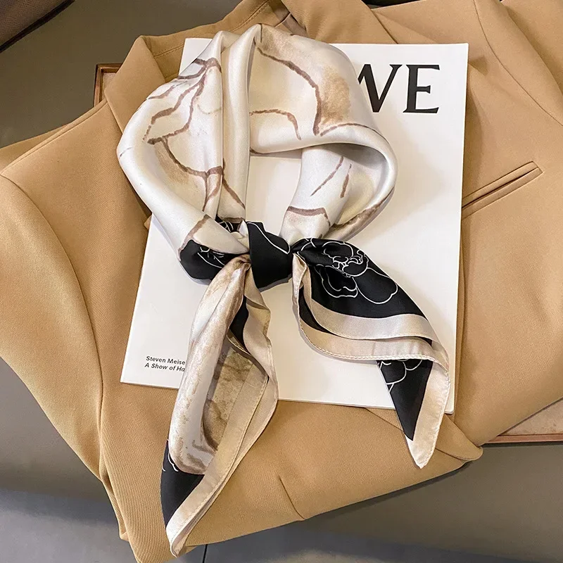 Neckerchief Female Luxury Squa - Head Wrap Turban recension och pris