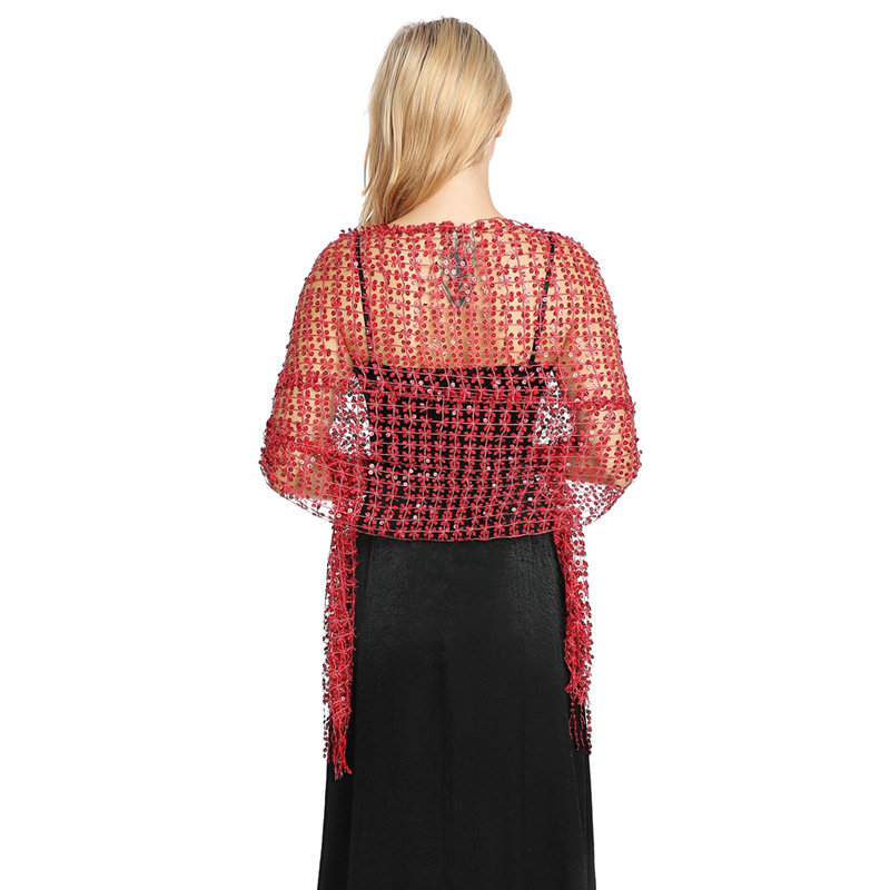 European and American Sequins  - Stole Wedding Shawl recension och pris
