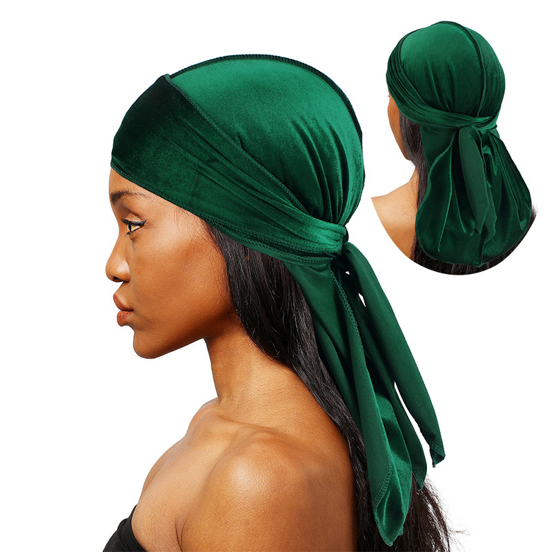 Unisex Men Women Velvet Durags - Bandana Doo Rag recension och pris