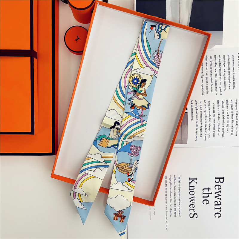 Women 100% Mulberry Silk Scarf - Head Wrap Turban recension och pris