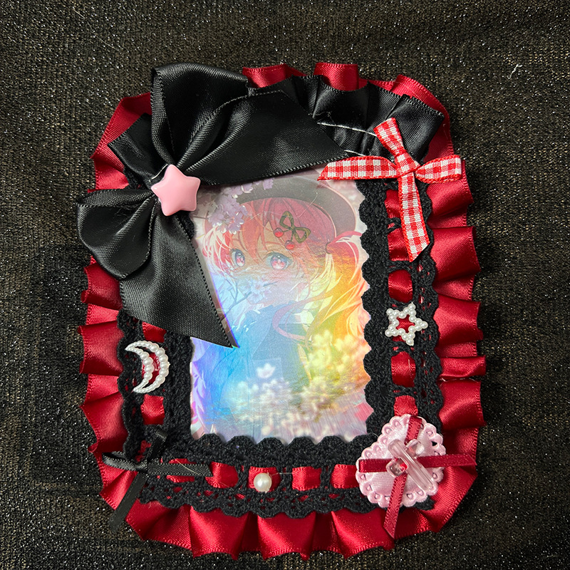 Lolita Maid Lace Handmade ID C - Lanyard Badge Holder recension och pris