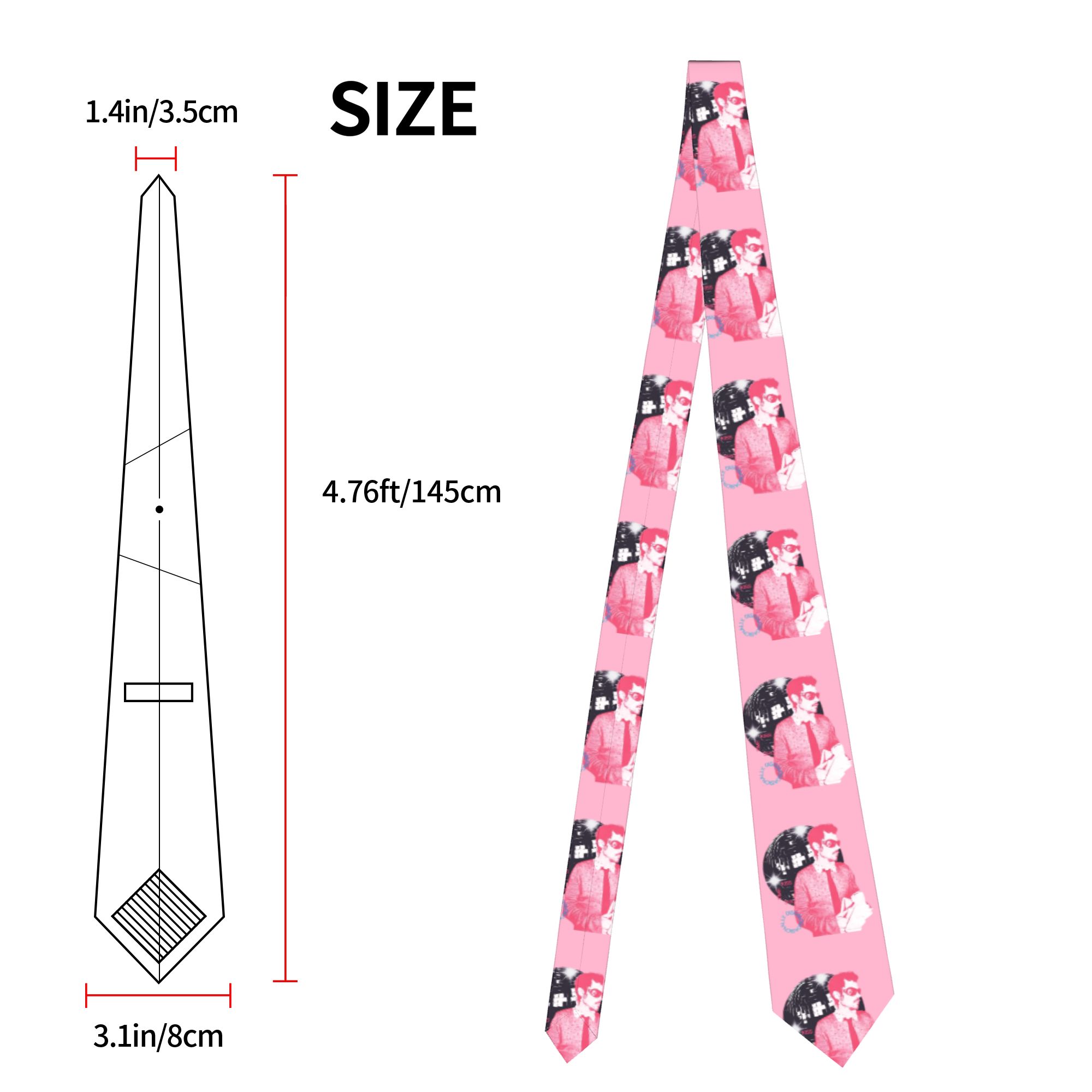 Harrys Styles Kiss All The Tim - Skinny Tie Men recension och pris
