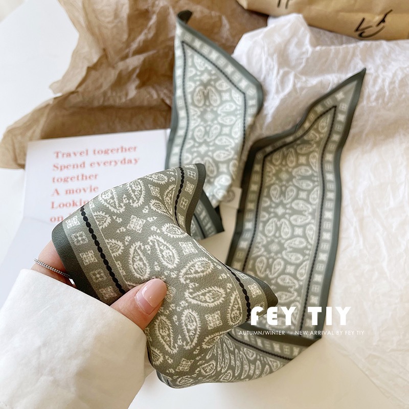 Set Series Silk Satin Scarf Wo - Head Wrap Turban recension och pris