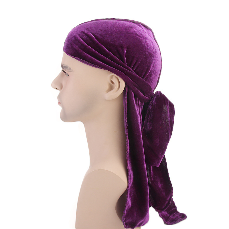 New Luxury Men's Velvet Durags - Bandana Doo Rag recension och pris