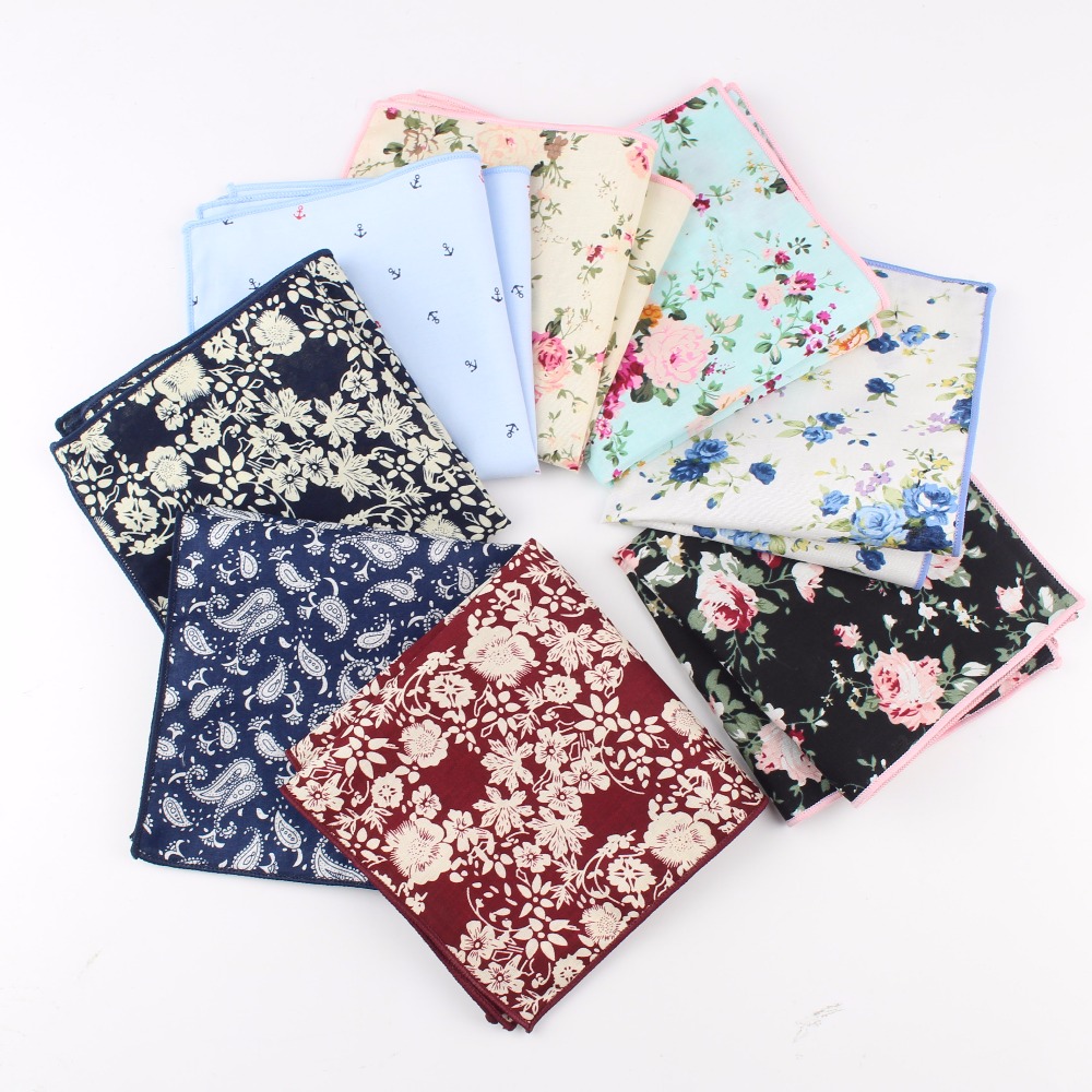 Paisley Cotton Handkerchiefs W - Handkerchief Cotton Men recension och pris