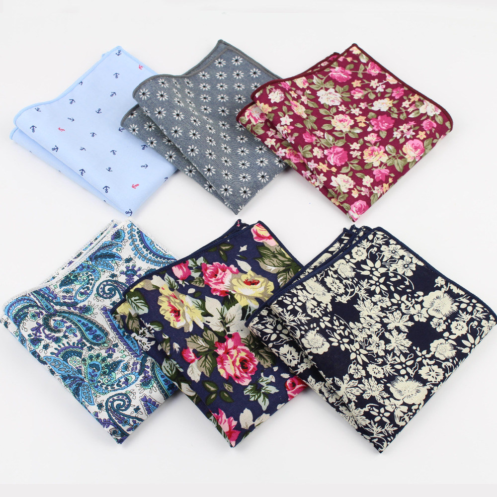 Paisley Cotton Handkerchiefs W - Handkerchief Cotton Men recension och pris
