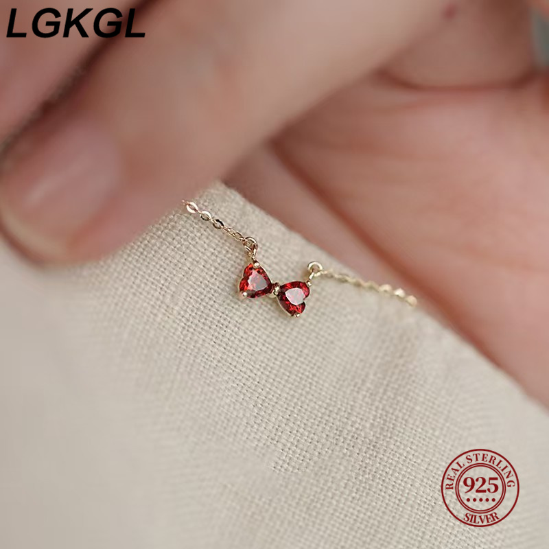 LGKGL Korean Sweet 5A Zircon B - Tie Clip Silver recension och pris