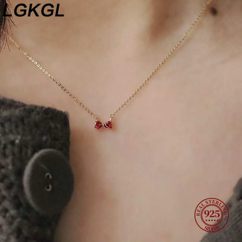 LGKGL Korean Sweet 5A Zircon B - Tie Clip Silver recension och pris