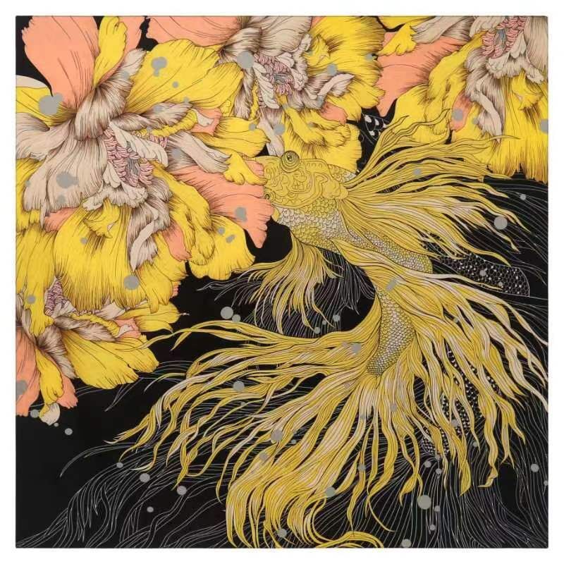 130CM*130CM Silk Scarf Women L - Silk Neck Scarf recension och pris