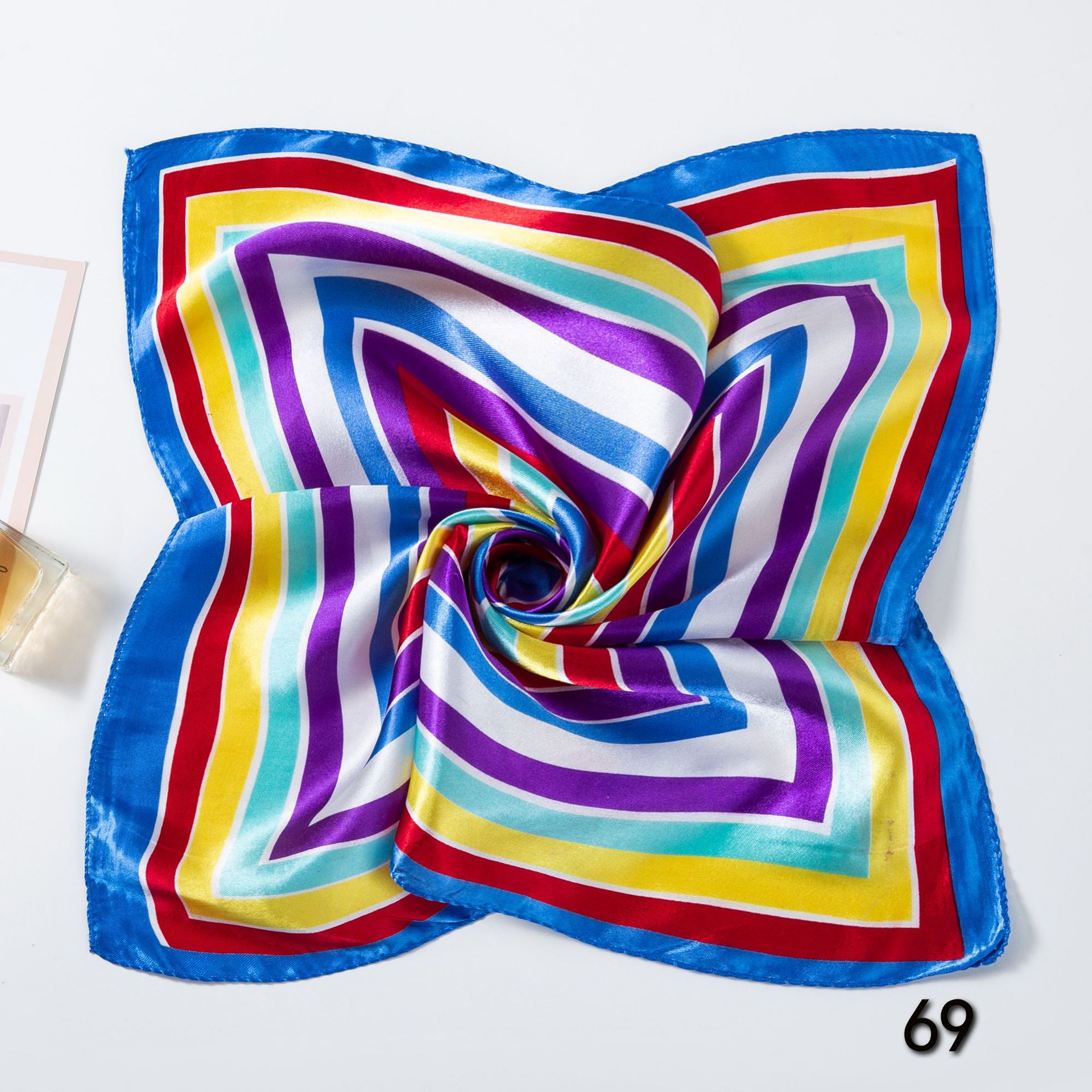 50*50cm Square Silk Scarves Sc - Silk Neck Scarf recension och pris