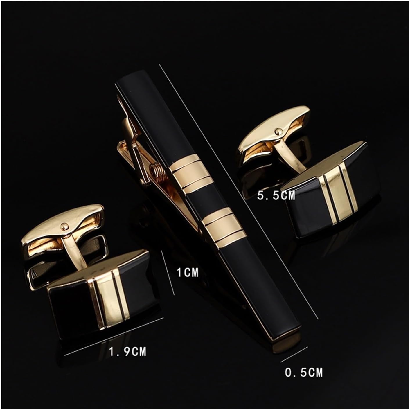 2 Sets,Mens Ties Clip Cufflink - Tie Bar Set Gift recension och pris