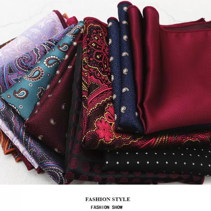 Classic Pasiley Pocket Square  - Pocket Square Set recension och pris