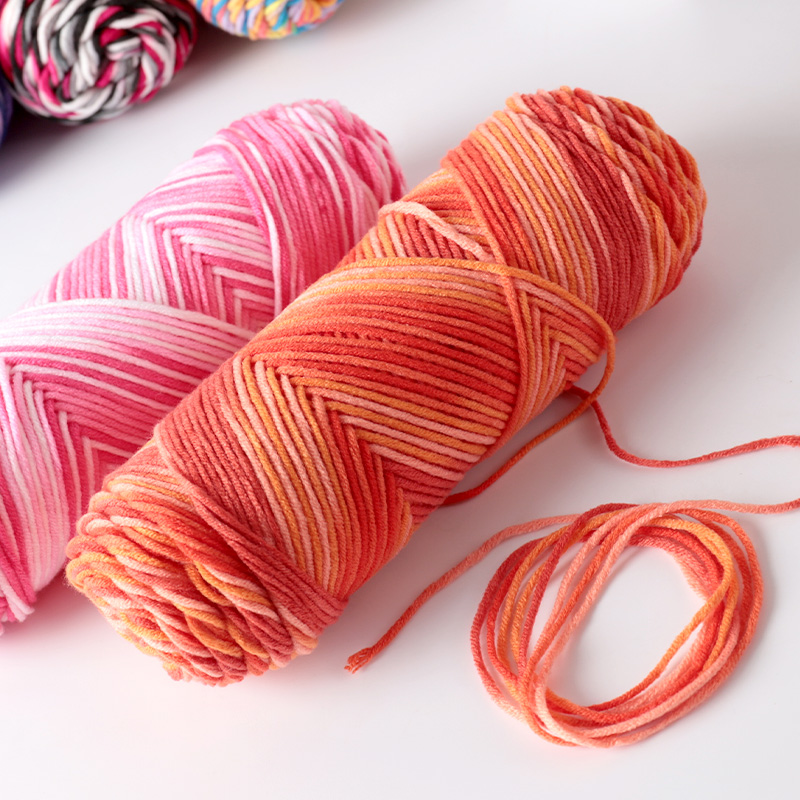 300g Halo Dyed 5-Strand Dyed M - Woven Scarf Blanket recension och pris