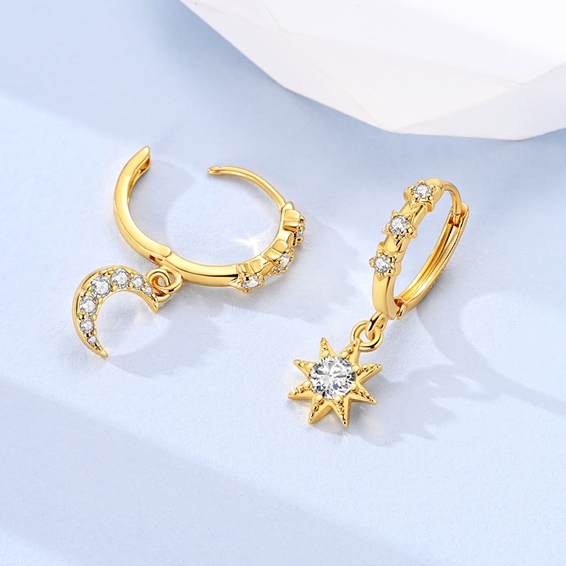 925 Sterling Silver Earrings S - Tie Clip Silver recension och pris