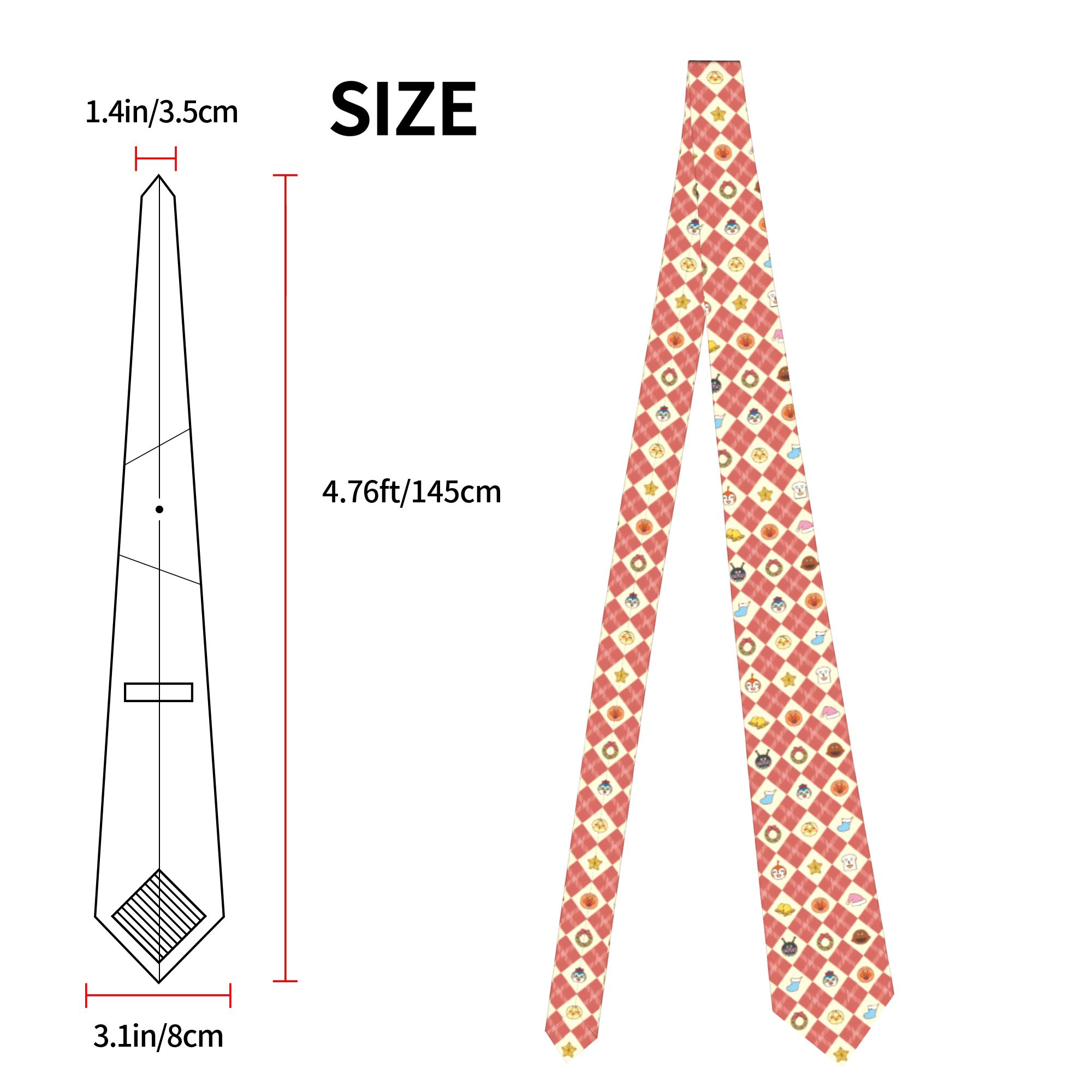 Anpanman Anime Cartoon Necktie - Skinny Tie Men recension och pris