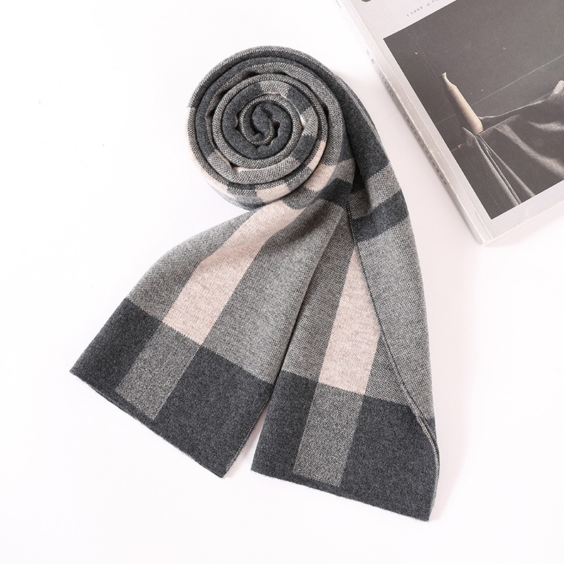 Luxury Scarf Man Winter Warm W - Muffler Men Wool recension och pris