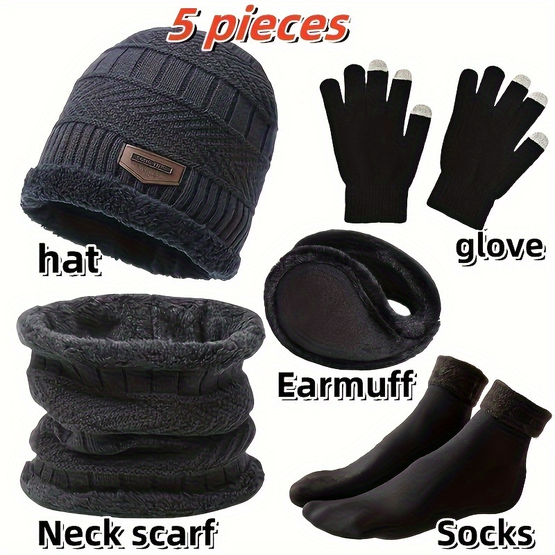 Men's winter hat, outdoor wint - Muffler Men Wool recension och pris