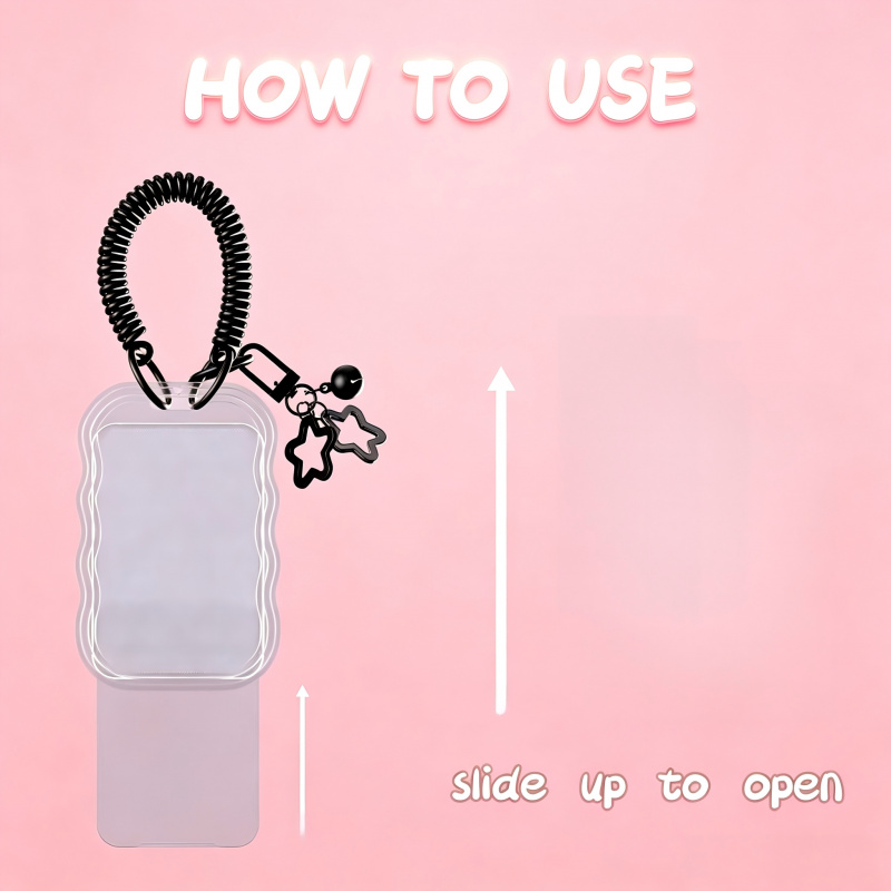 insUnique wavy edge ID card ho - Lanyard Badge Holder recension och pris