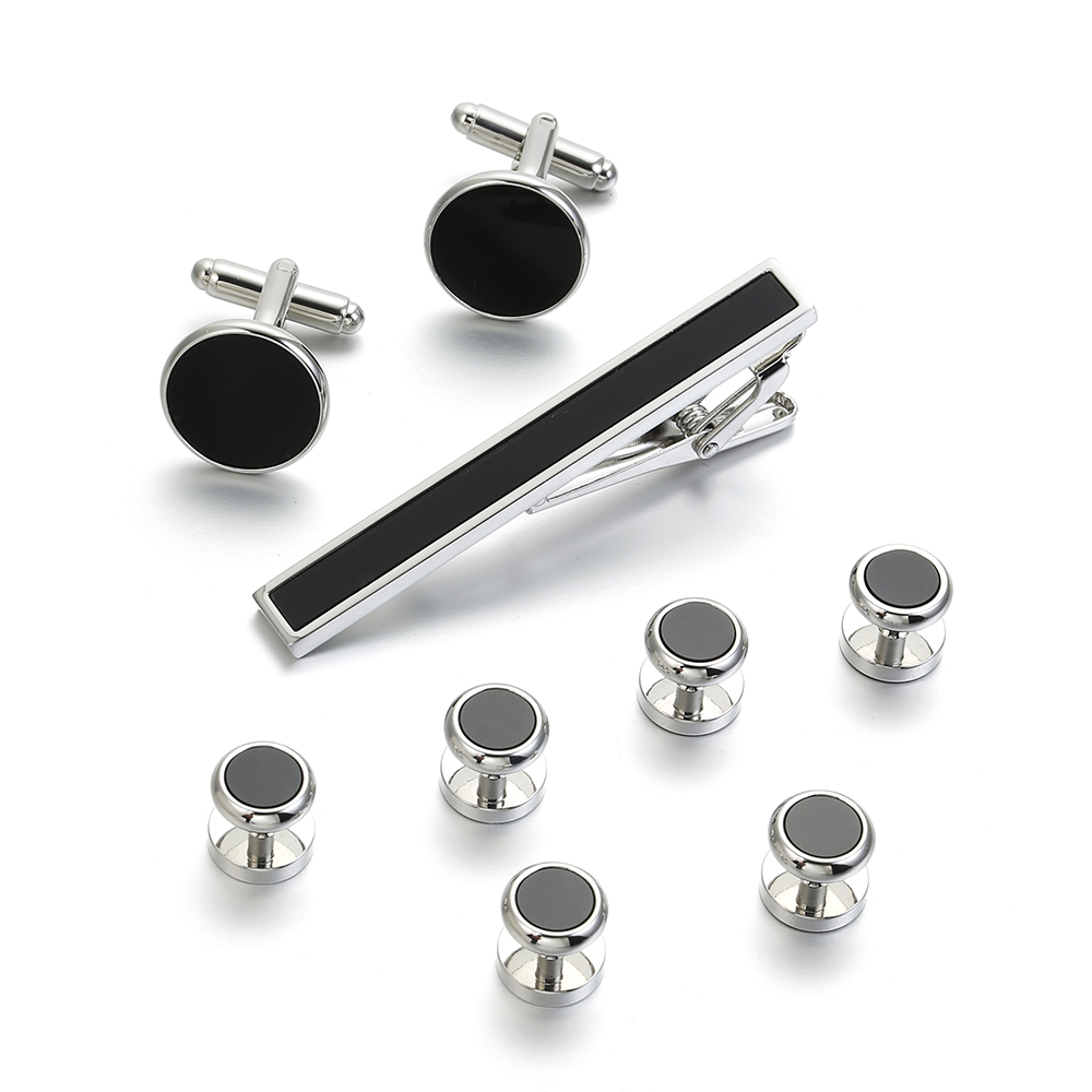 VAGULA 9 PCS Tie bar Cuff link - Tie Bar Set Gift recension och pris