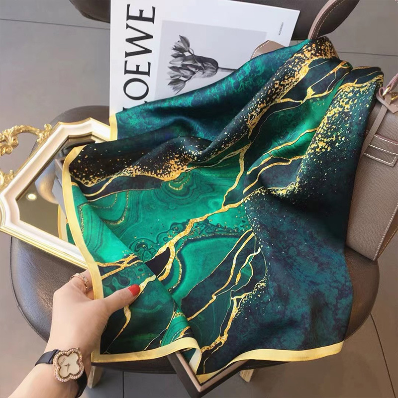 70x70cm Women Scarf Silk Feeli - Face Scarf Mask recension och pris
