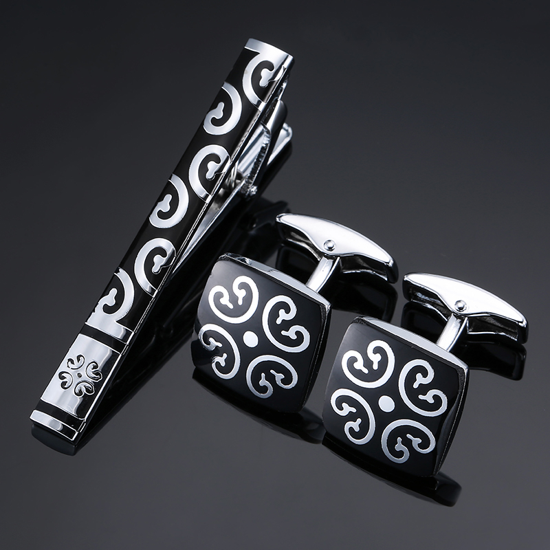 High Quality Cuff links neckti - Tie Bar Set Gift recension och pris